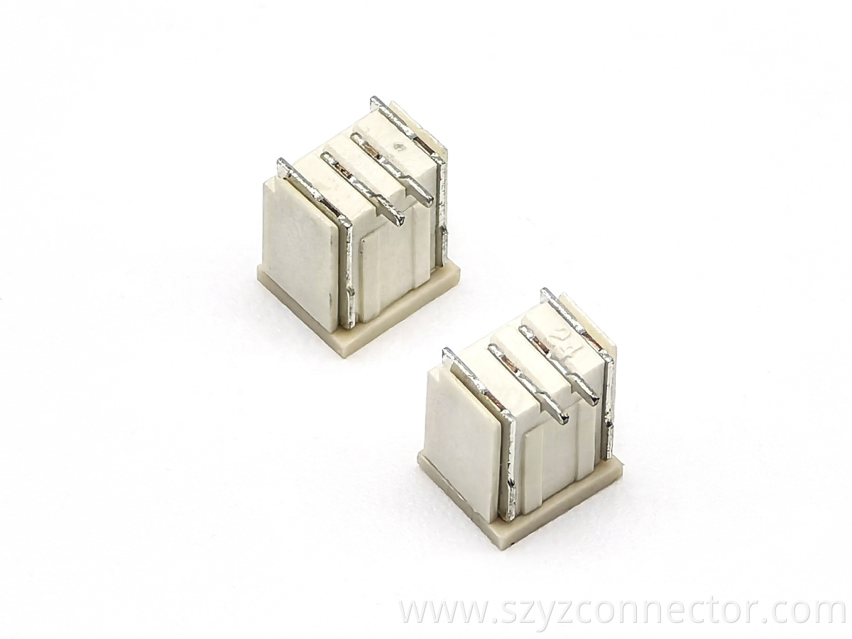 SH1.0mm Wafer Vertical SMT Type Pin header Connector 2P LCP